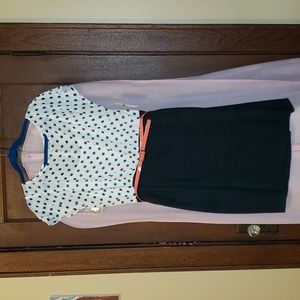 Alyx Limited Dress, black and white with Polka Dots, NWT, size 18